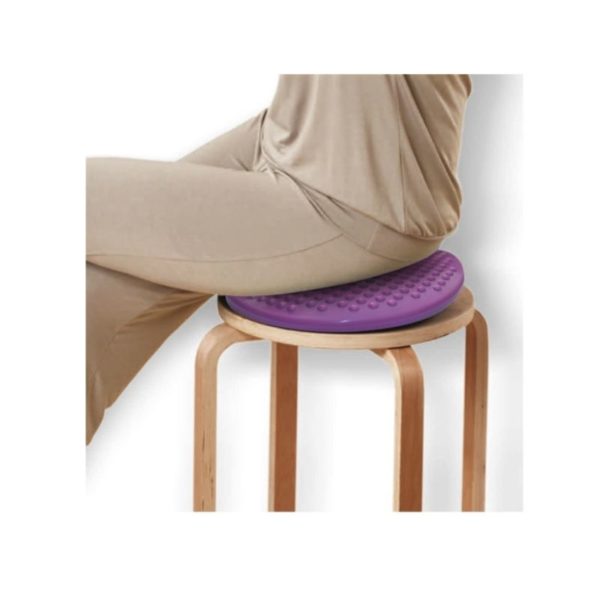 dynamiczna poduszka fioletowa siedzenie